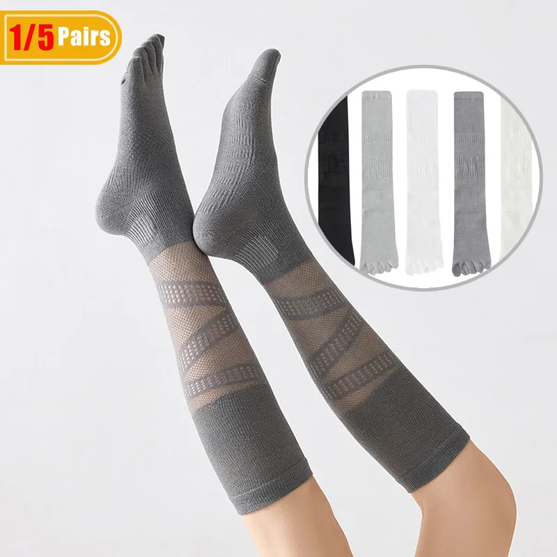 Grip Sock Yoga - 1/5 أزواج من الجوارب النسائية الضاغطة