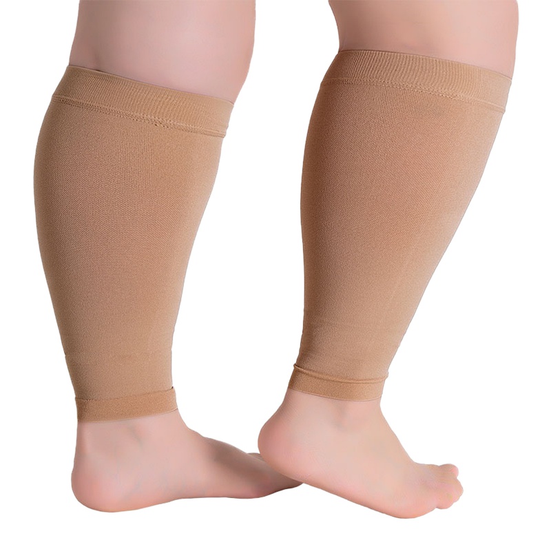 Compression Sleeve Calf - 1 زوج اللياقة البدنية الجري أكمام
