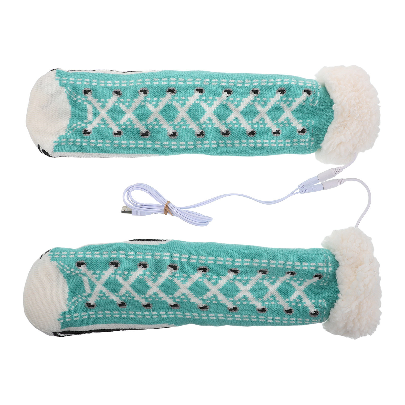 Thermal Sock Winter - زوج واحد من الجوارب الكهربائية المسخنة