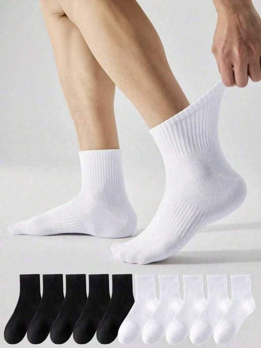 Ankle Sock Low Cut - 10 أزواج من جوارب الرجال الرياضية