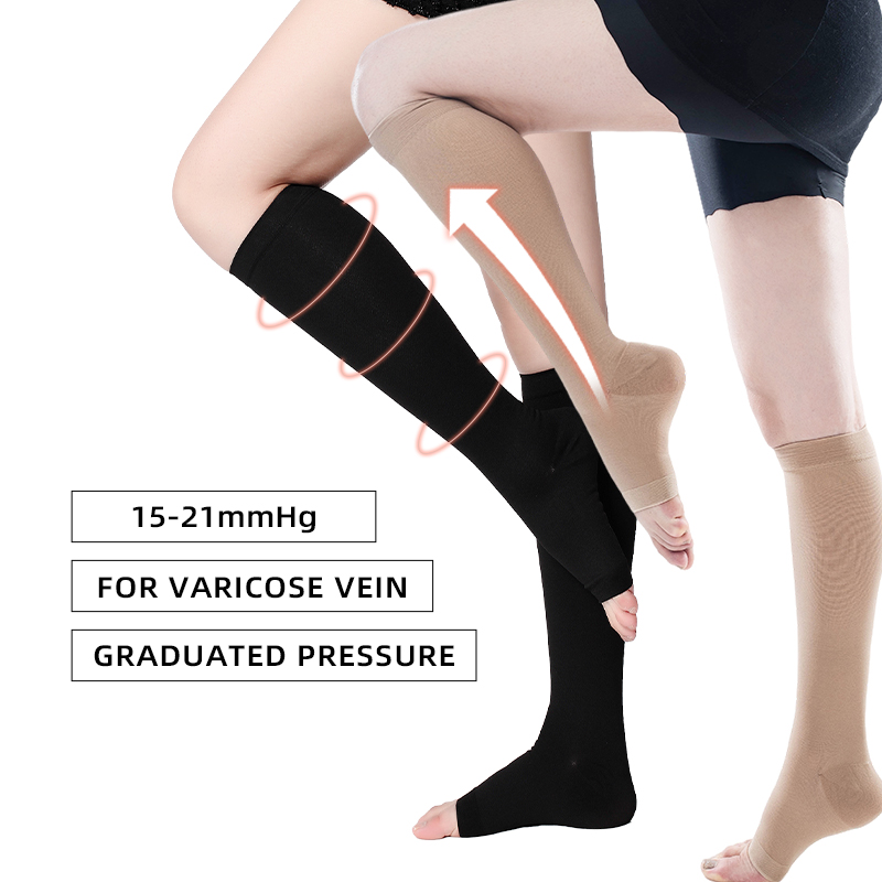 Compression Sleeve Calf - S-5XL 2 قطعة/زوج ضغط الطبية العجل