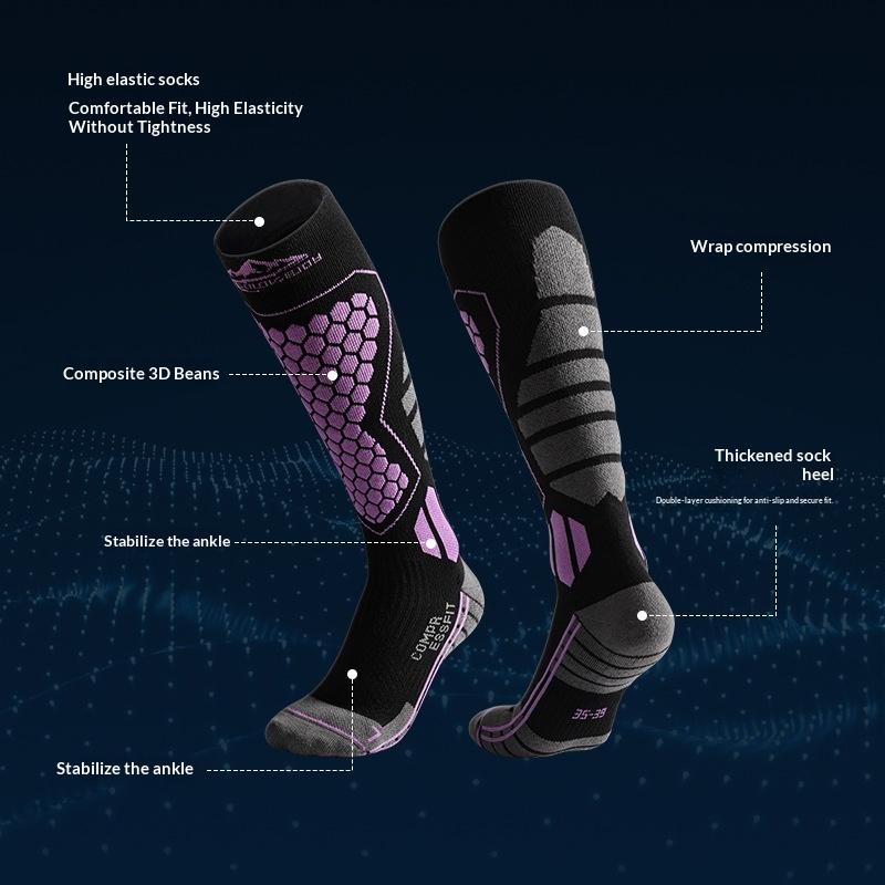 زوج واحد من جوارب التزلج الحرا - مراجعة Thermal Sock Winter وسعره