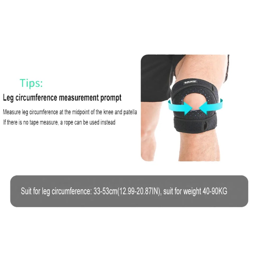 جديد 1 قطعة دعامة الركبة الرضف - مراجعة Compression Sleeve Calf وسعره