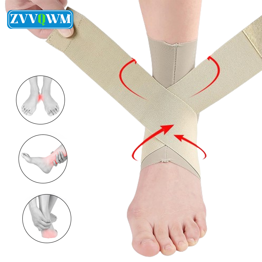 1 قطعة دعامة الكاحل الضاغطة اس - مراجعة Ankle Brace Sock وسعره
