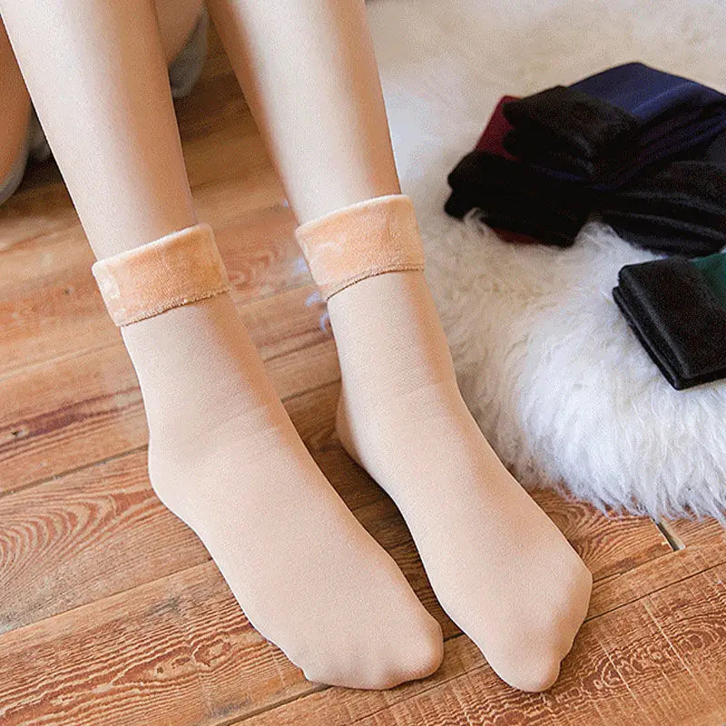 1/2/3/4/5 أزواج من جوارب الشتا - مراجعة Thermal Sock Winter وسعره