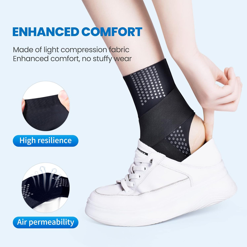 1 قطعة ضغط قابل للتعديل الكاحل - مراجعة Ankle Brace Sock وسعره