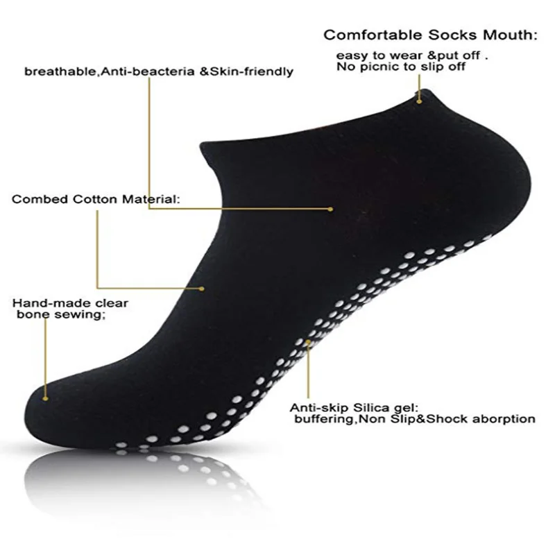 3 زوج/وحدة جوارب اليوغا للنساء - مراجعة Grip Sock Yoga وسعره