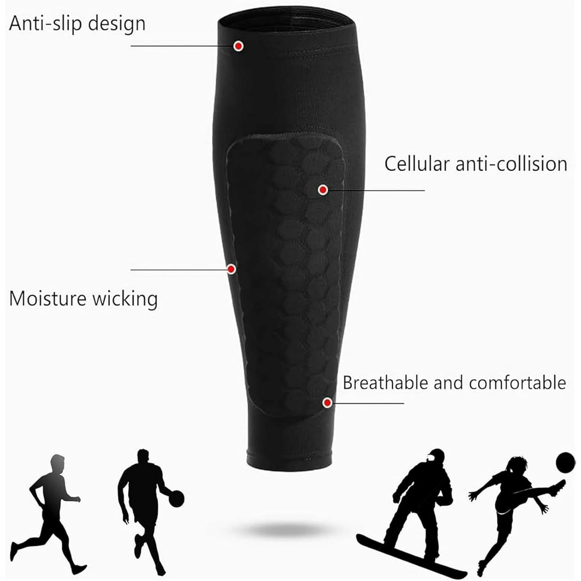 واقي ساق كرة القدم، أكمام واقي - مراجعة Compression Sleeve Calf وسعره