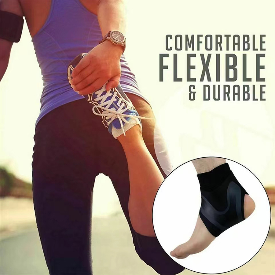دعامة كاحل قابلة للتنفس مع ضغط - مراجعة Ankle Brace Sock وسعره