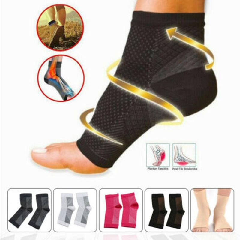 جوارب كرة سلة رياضية لكرة القد - مراجعة Ankle Brace Sock وسعره