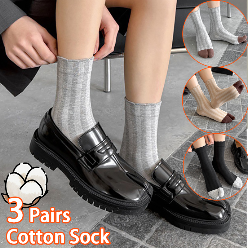 جوارب تابي يابانية قطنية للنسا - مراجعة Toe Sock Split وسعره