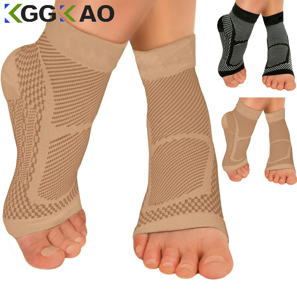 1 زوج الرياضة الكاحل دعم هدفين - مراجعة Ankle Brace Sock وسعره