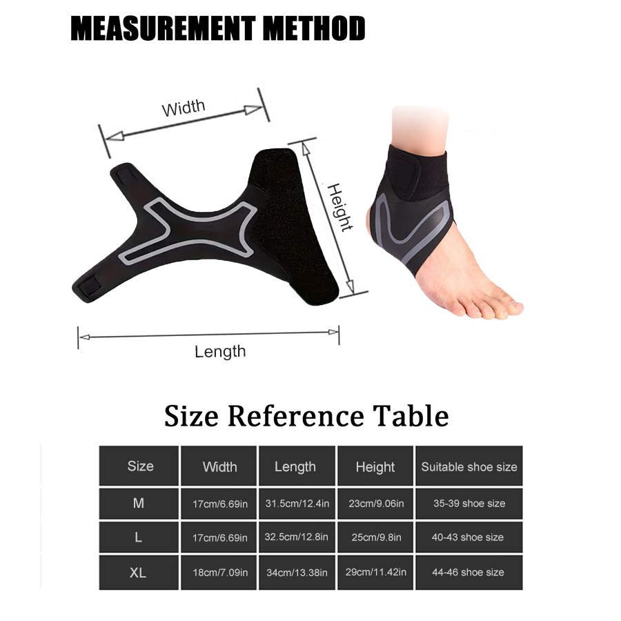 1 قطعة دعامة الكاحل دعم كم ضغط - مراجعة Ankle Brace Sock وسعره
