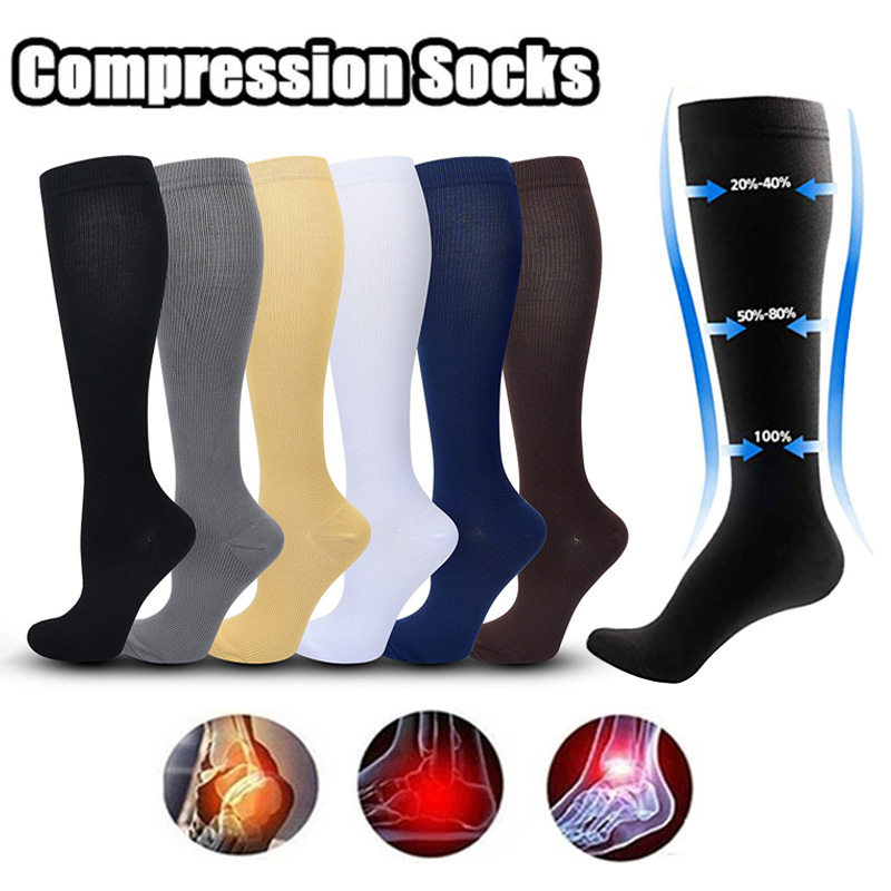 زوج واحد من جوارب الضغط للنساء - مراجعة Compression Sleeve Calf وسعره