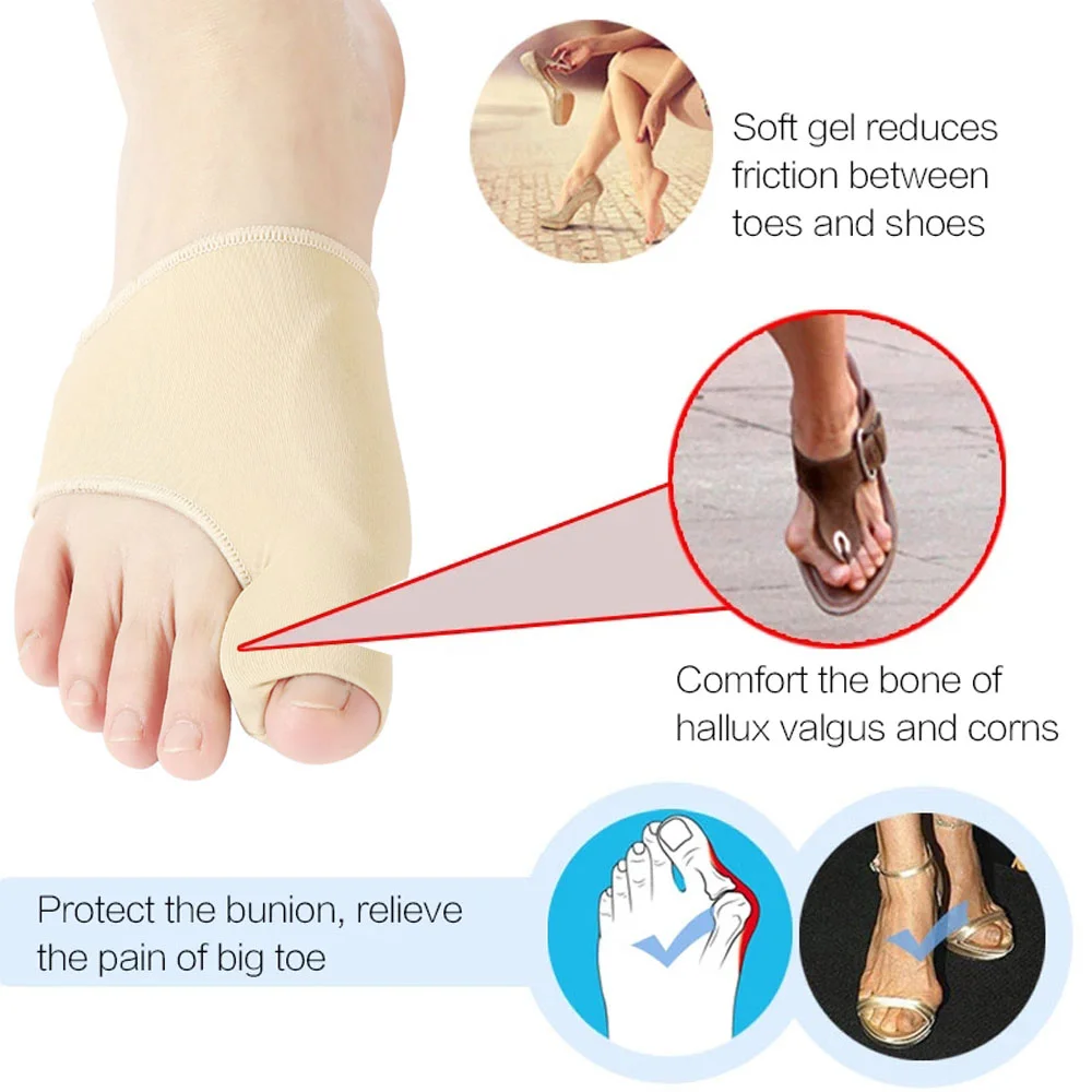 2 قطعة فاصل أصابع القدم أروح ا - مراجعة Ankle Brace Sock وسعره